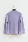 SWAYING/KNIT Mohair Suit SW22AW1T92 Purple/Black